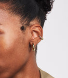 Spinelli Kilcollin yellow gold diamond ear cuff, imported from the UK
