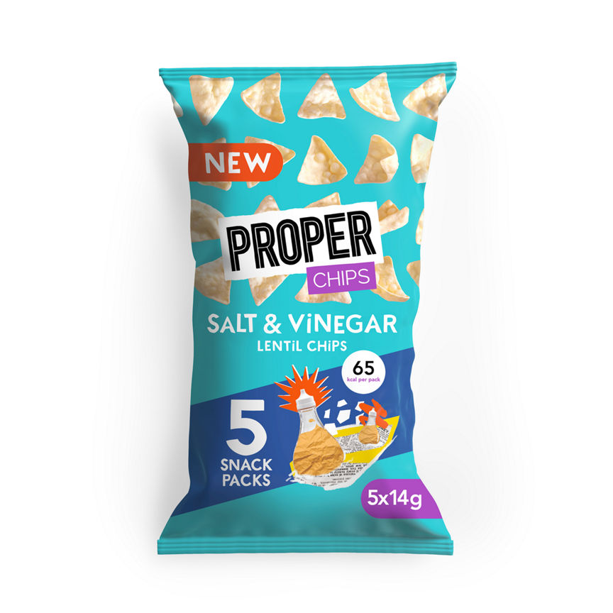 Properchips Salt & Vinegar Lentil Chips