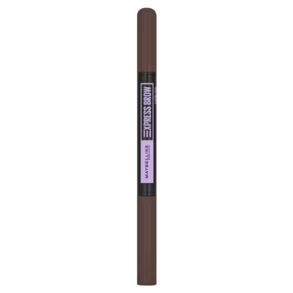 Maybelline eyebrow duo pencil powder Dark Brown, imported from the UK