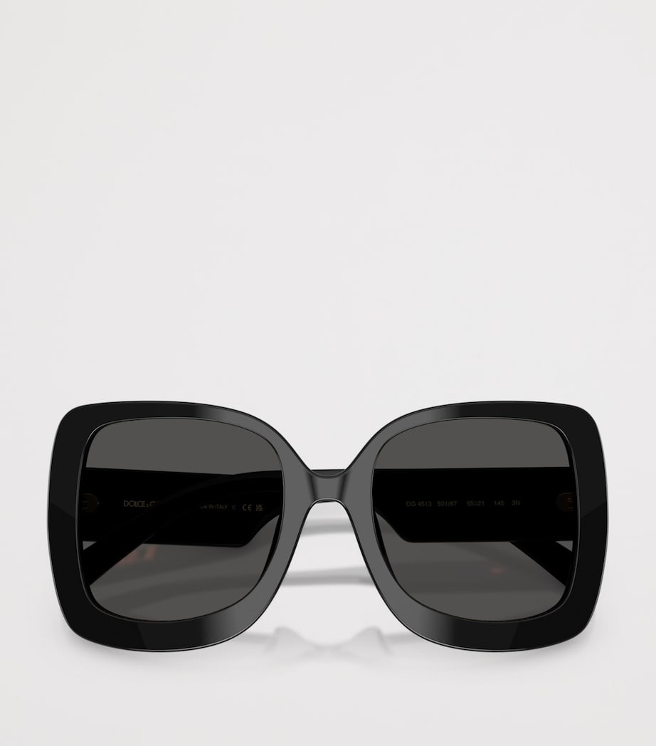 Dolce&Gabbana acetate DG crossed sunglasses, Italian made (British brand)
