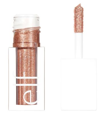 e.l.f. Glitter Melt Liquid Eyeshadow Vegetarian & Vegan Boots Flirty Birdy  