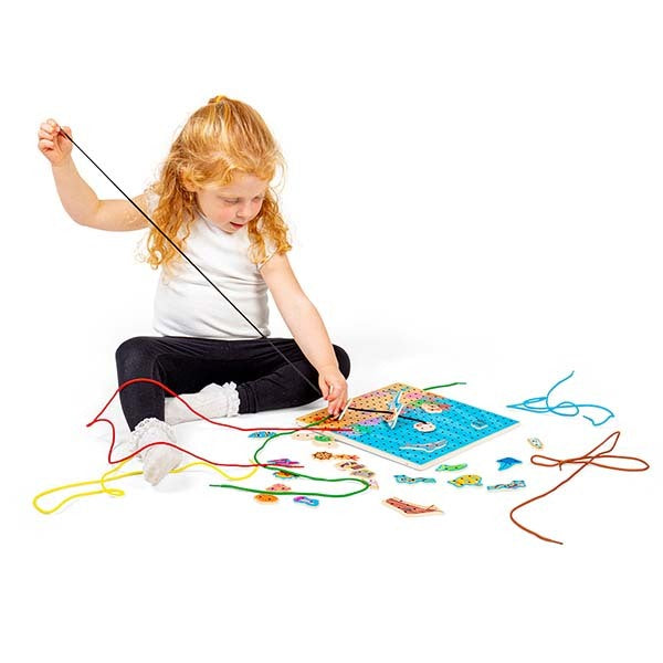 Bigjigs Toys Marine Lace-A-Shape Toy GOODS Superdrug   