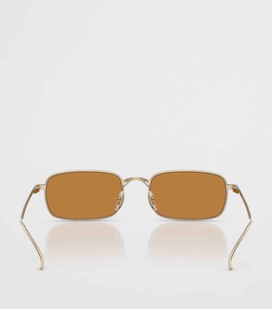 Oliver Peoples TK-14 titanium sunglasses (British brand)