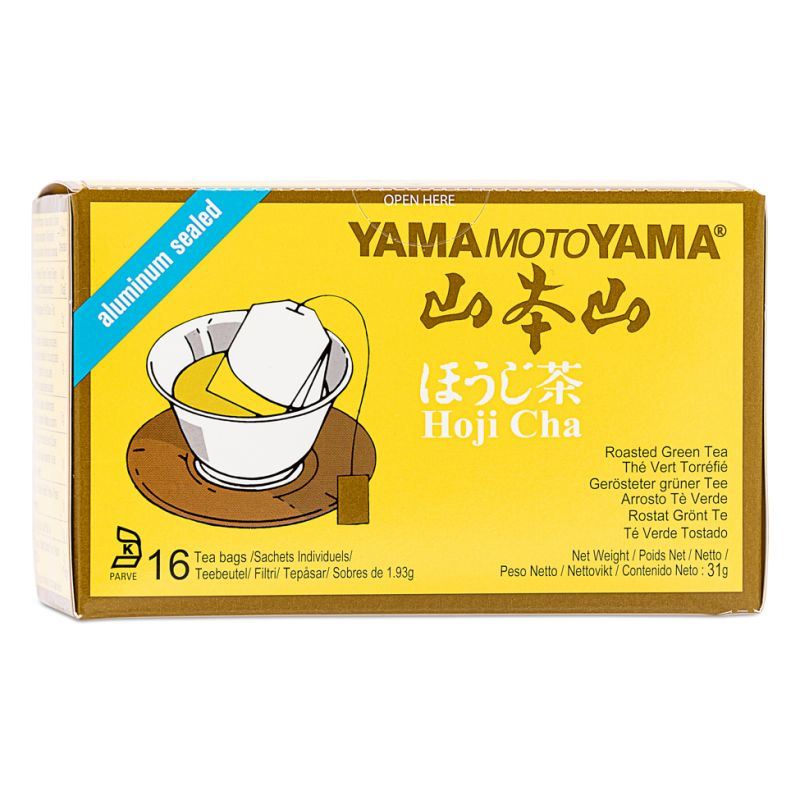 Yamamotoyama roasted green tea bags - British product