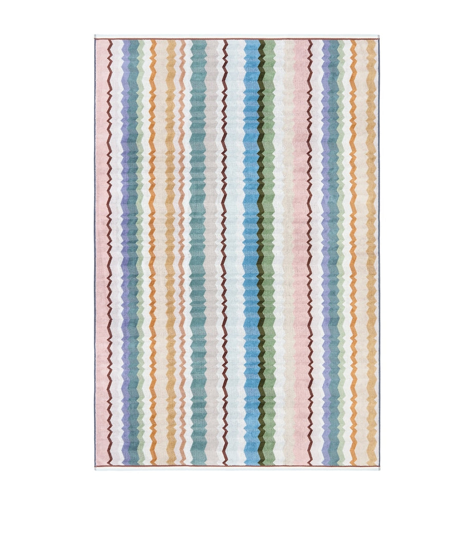 منشفة حمام Missoni Home Eva 100x150 سم، إصدار المملكة المتحدة