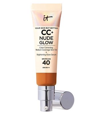 IT Cosmetics Your Skin But Better CC+ Nude Glow GOODS Boots Tan Rich  