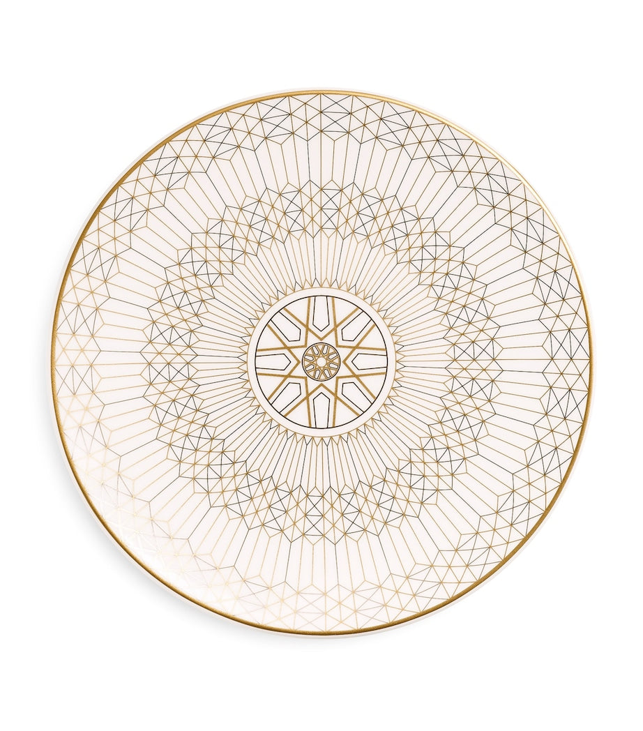 Baccarat Arcadia Gold bread plate 16cm - British product