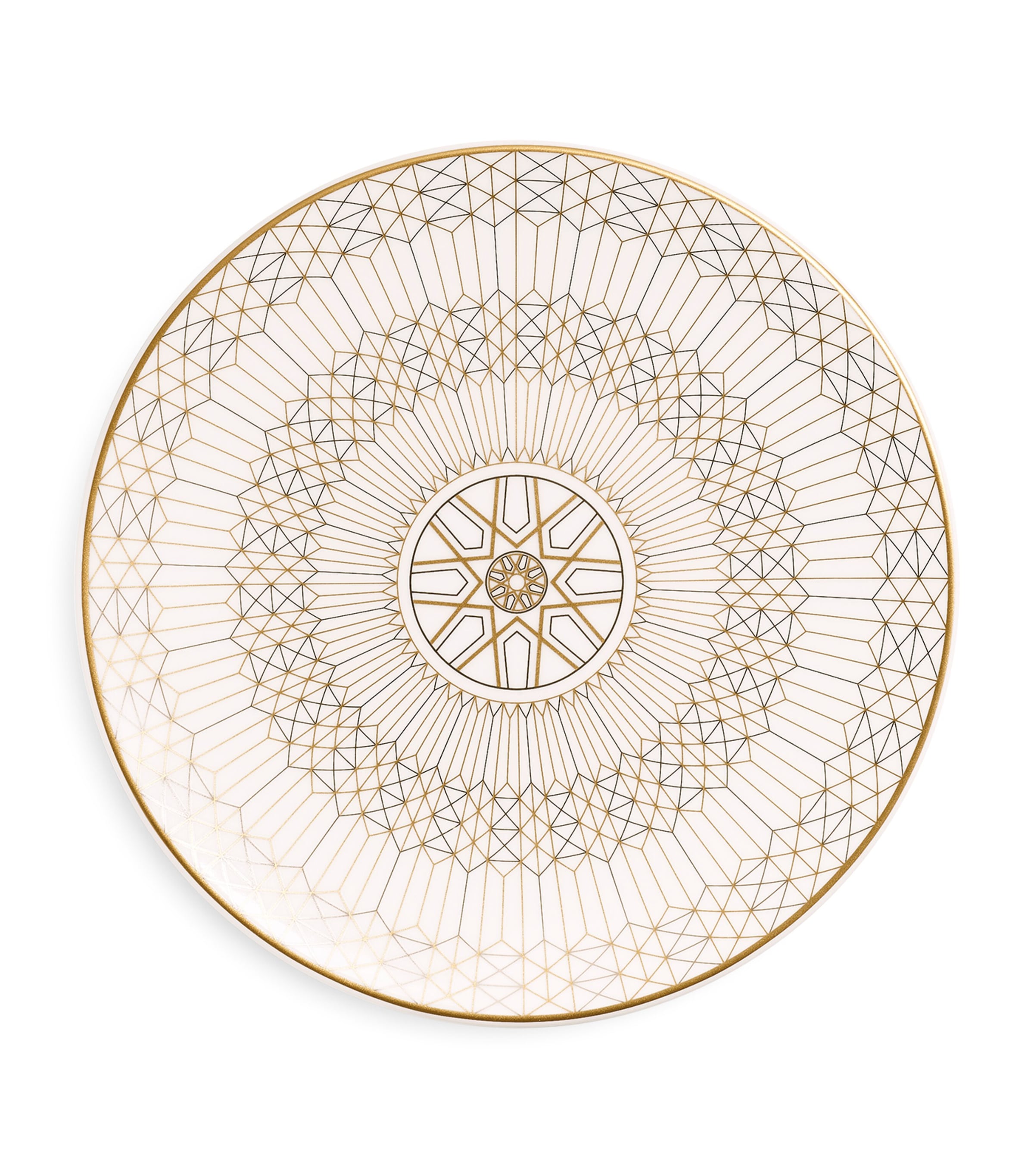 Baccarat Arcadia Gold bread plate 16cm - British product