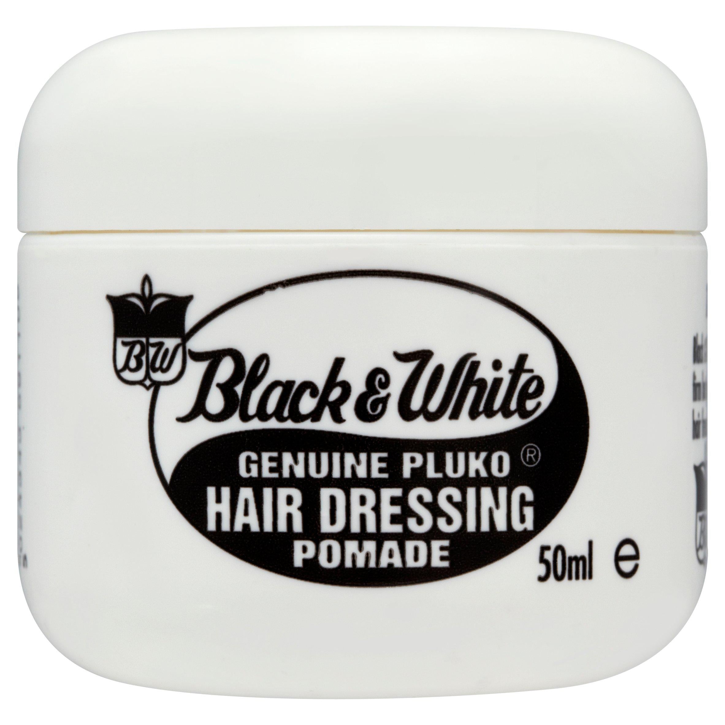 Black & White Hair Pomade 50ml hair Sainsburys   