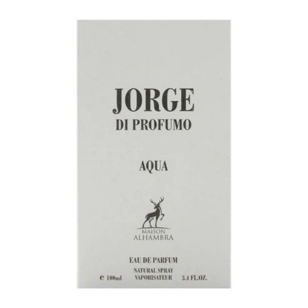 Maison Alhambra Jorge Di Profumo Aqua perfume 100ml, UK version