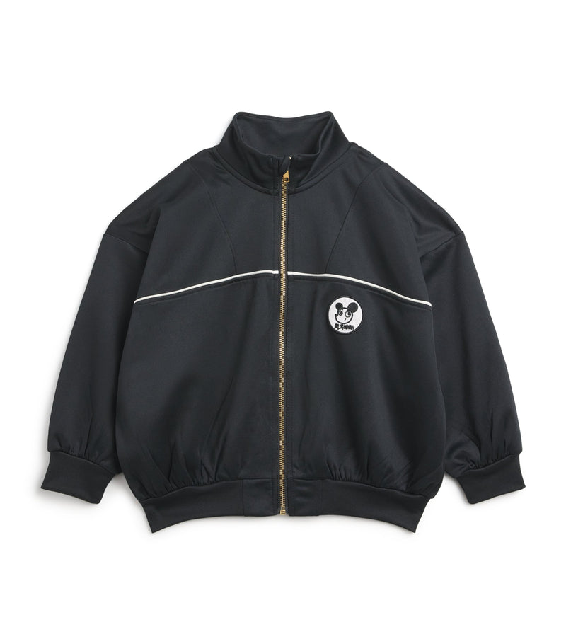 Mini Rodini Satin Alien Baseball Jacket 3-11 Years, imported from the UK