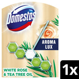 Domestos Rim Blocks White Rose Mono Bathroom M&S   