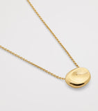 Monica Vinader Aria chain necklace in gold vermeil, imported from the UK