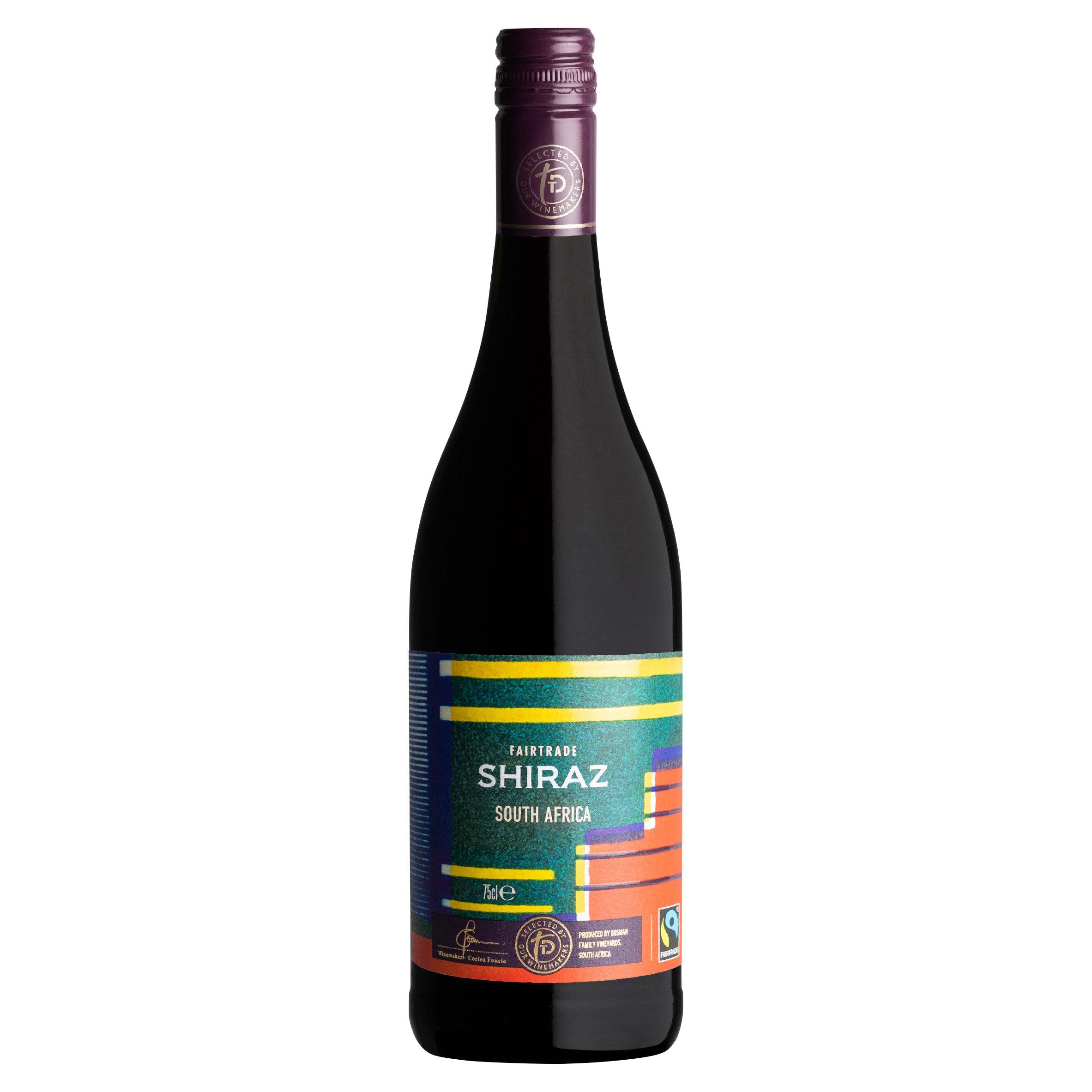 Sainsbury's Fairtrade Shiraz, Taste the Difference 75cl All red wine Sainsburys   