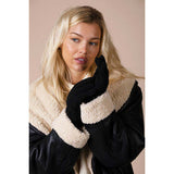 SVNX touch screen knitted gloves in black one size, imported from the UK