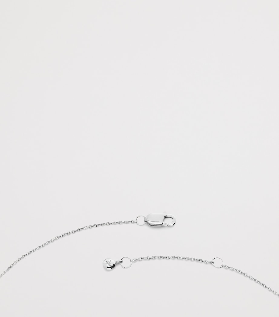 Monica Vinader Capricorn zodiac necklace sterling silver, imported from the UK