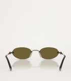 Miu Miu oval metal sunglasses, imported from the UK
