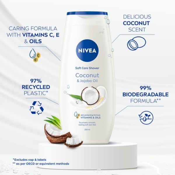 Nivea Coconut Shower Gel 250ml GOODS Superdrug   