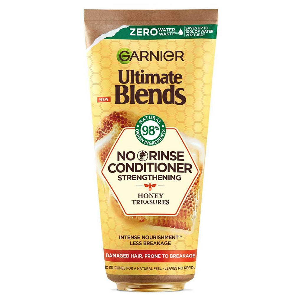 Garnier Ultimate Blends Honey Treasures No Rinse Strengthening Conditioner for Damaged hair, prone to breakage