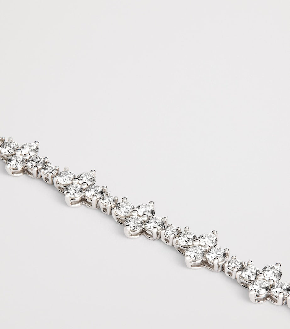 Anita Ko white gold diamond Vivi tennis bracelet (British brand)