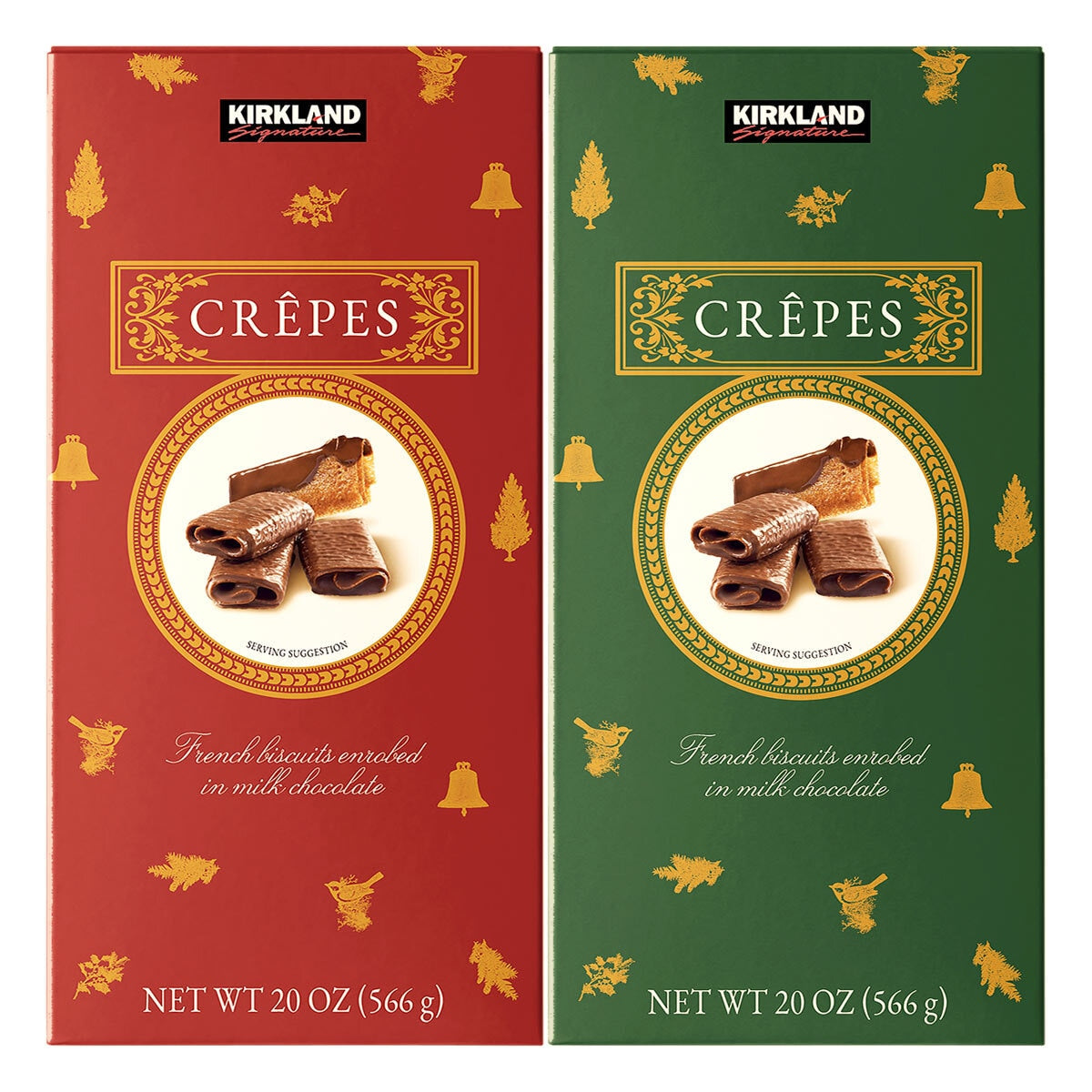 Kirkland Signature Milk Chocolate Crêpes, 566g GOODS Costco UK