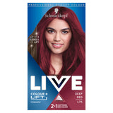 Schwarzkopf Live Colour + Lift L75 Deep Red Hair Colourants & Dyes ASDA   