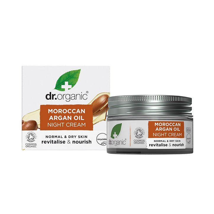 Dr Organic Rose Otto Night Cream 50ml - McGrocer