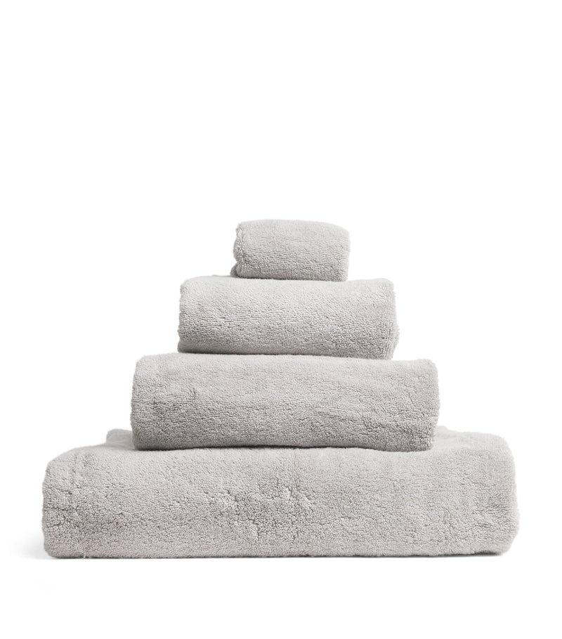Harrods of London organic cotton hand towel 50cm x 100cm, UK version