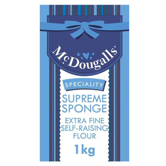 McDougalls Speciality Supreme Sponge Self Raising Flour 1kg flour Sainsburys   