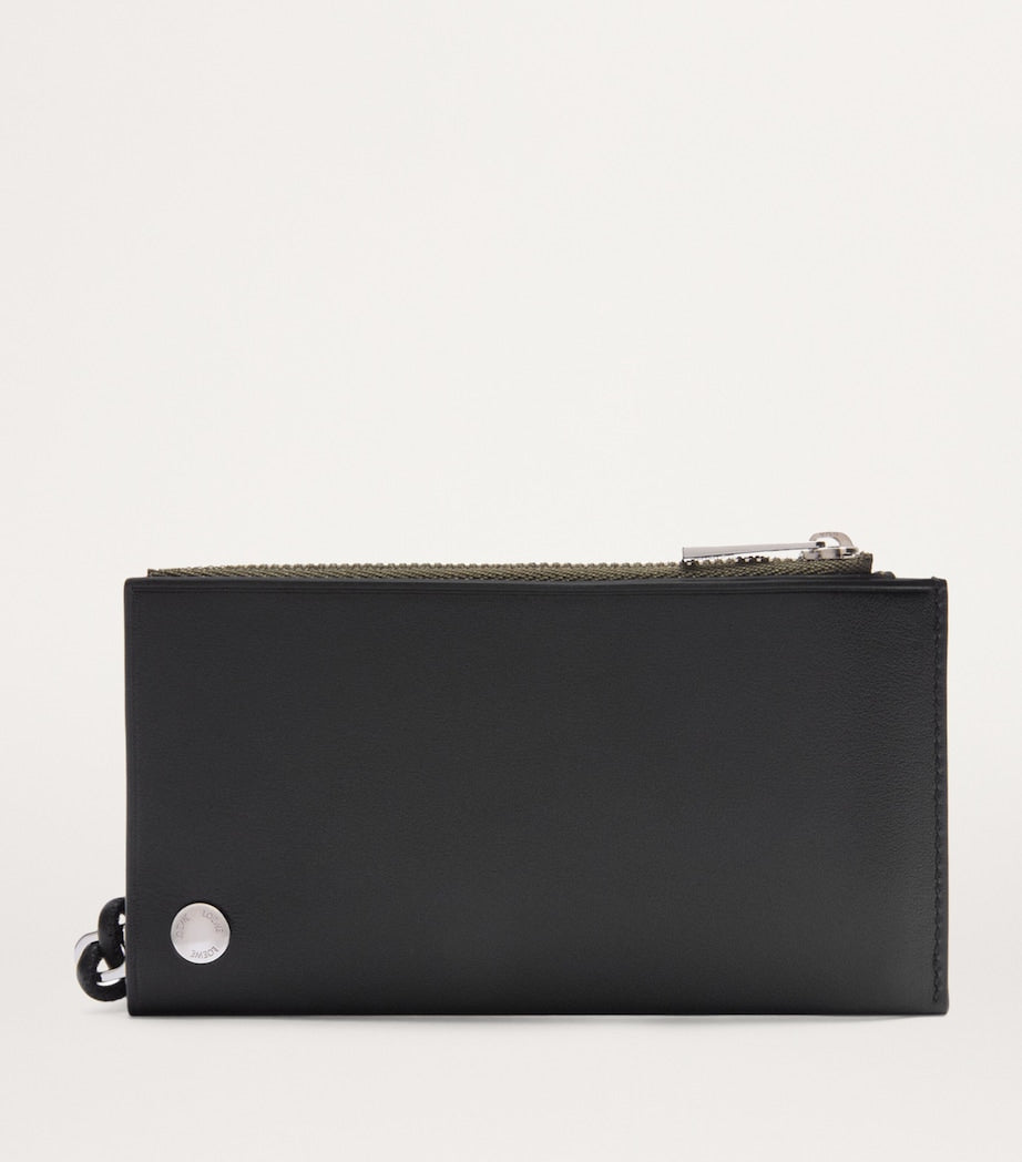 LOEWE Pebble Slider coin card holder in calfskin, UK version