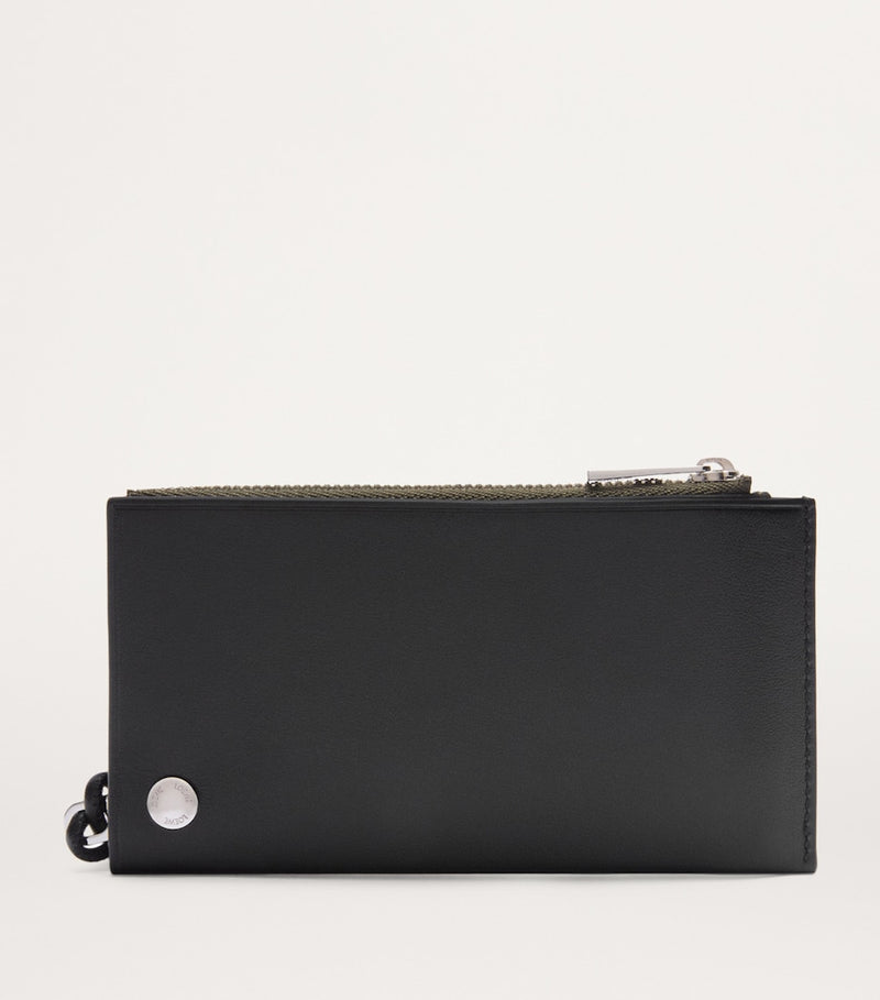 LOEWE Pebble Slider coin card holder in calfskin, UK version