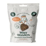 Wavy Wonders Seaweed & Seed Snack Garlic & Yoghurt 30g GOODS Holland&Barrett Chili & Berry