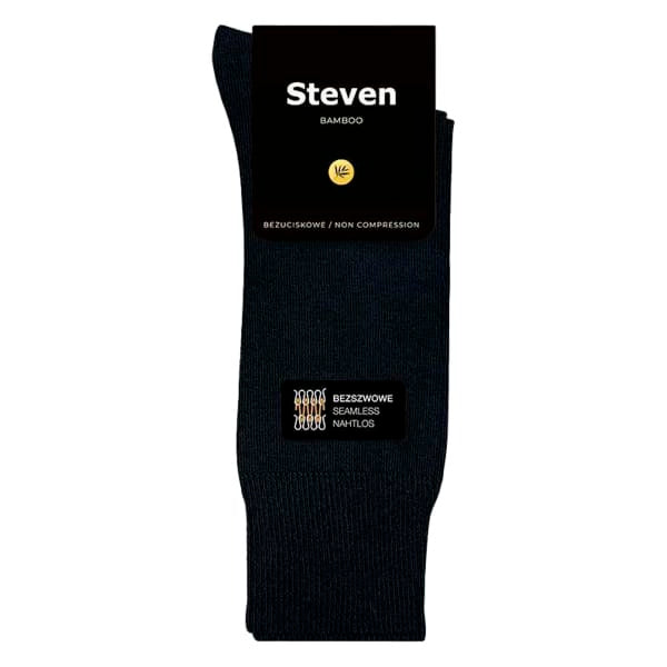 Steven men's bamboo sensory soft seamless socks, imported from the UK