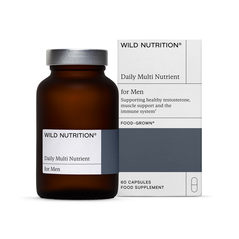 Wild Nutrition Men's Daily Multi 60 capsules (British brand)