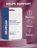 DR.VEGAN Brain Fuel supplement 30 capsules, UK version