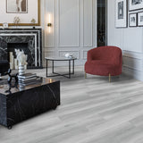 Golden Select York vinyl flooring plank in grey, imported from the UK