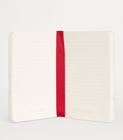 Softcover A6 Notizbuch mit linierten Seiten und Lesebändchen