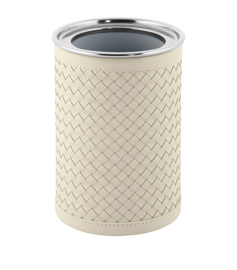 Riviere leather Menfi champagne cooler, 22cm x 15cm x 15cm, imported from the UK