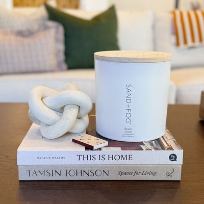 Costco UK Sand Fog Fragranced Candle 15kg in Beach Linen- Buy online at McGrocer