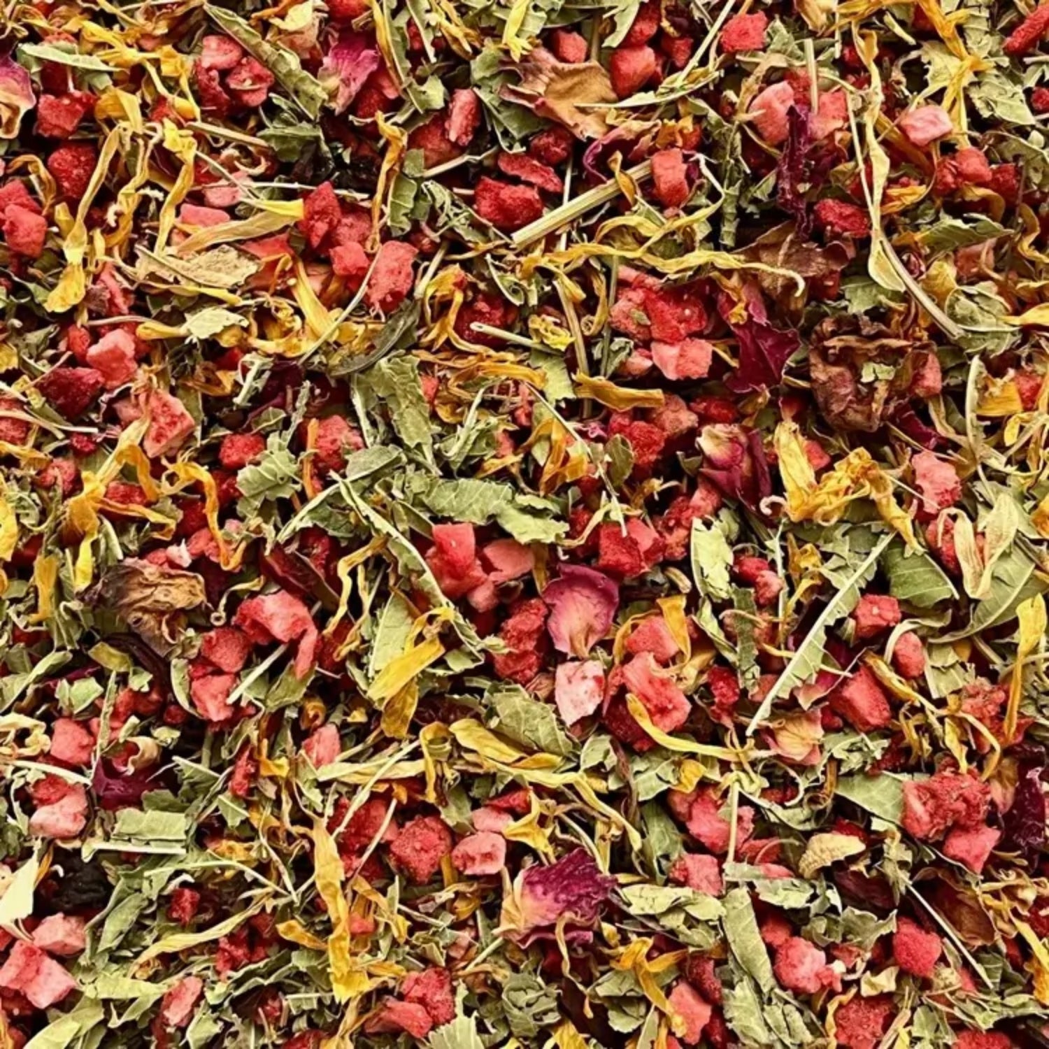 Holly Botanic Strawberry & Lemon Verbena Tisane 20 Cup Loose - British product