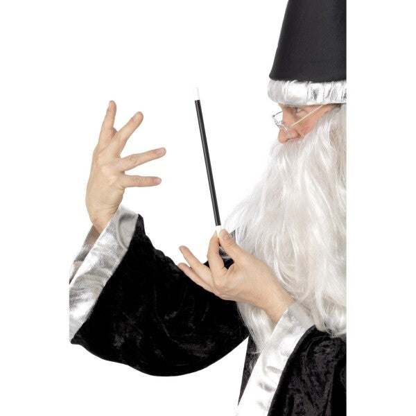 Smiffys magicians wand black 33cm - British product