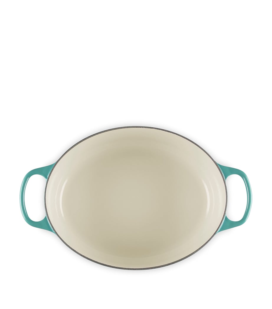 Le Creuset cast iron oval casserole dish 29cm (British brand)