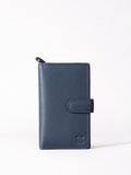 Lakeland Leather Black Medium Tab Purse