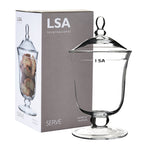 LSA International Glass Bonbon Jar, UK version