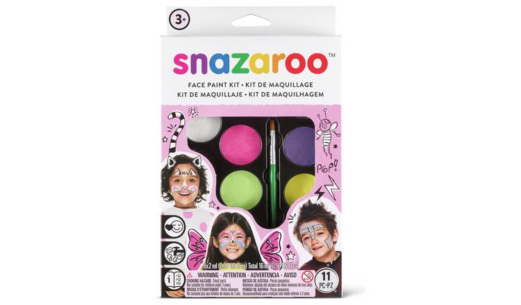 Snazaroo fantasy face paint kit pastel shades, UK version