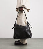 Lemaire calfskin belted tote bag with metal detailing - British product