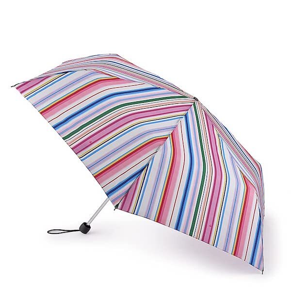 Fulton Superslim 2 Extra Funky Stripe Print Umbrella GOODS Superdrug   