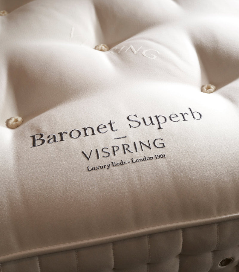 Vispring Baronet Superb mattress 150cm x 200cm (British brand)