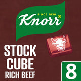 Knorr 8 Rich Beef Stock Cubes   8 x 10g GOODS M&S   