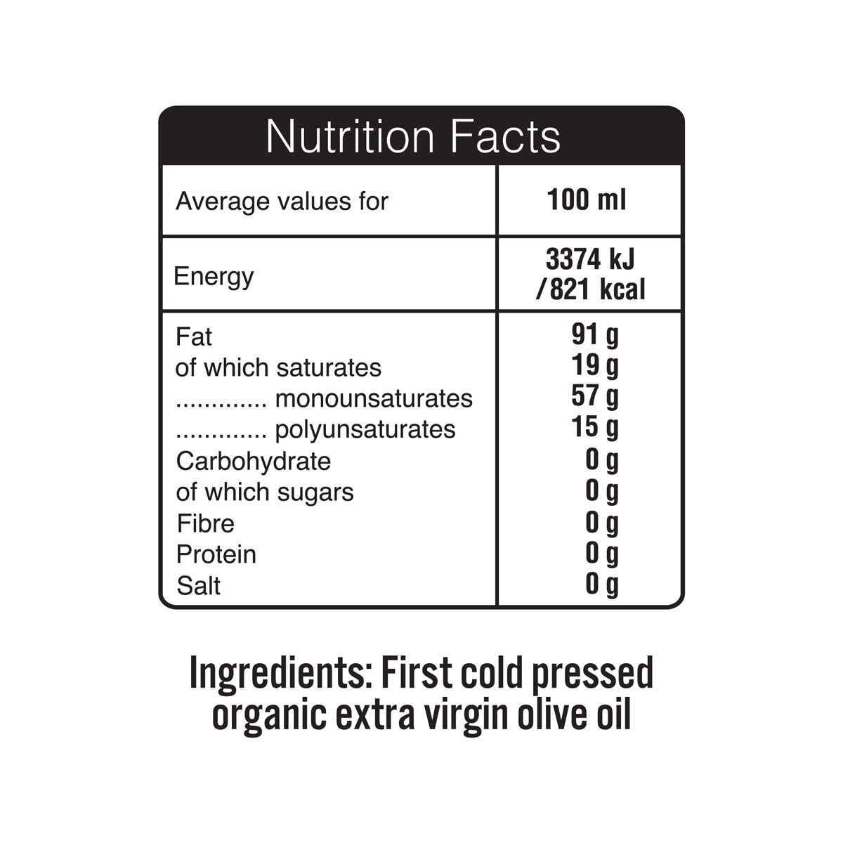 Terra Delyssa organic extra virgin olive oil 2 x 1L, imported from the UK